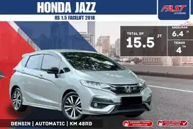 DP 15JT HONDA JAZZ RS 2018 1.5 AT FACELIFT LOW KM.48RB & PJK PJG#F7ST