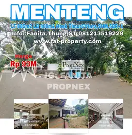 JARANG ADA!Dijual rumah di Jl Banyuwangi,Menteng,JakPus LT885m2 LB400m