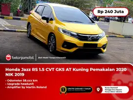 [ UPGRADE HEADUNIT + AUDIO ] Honda Jazz RS 1.5 GK5 AT Kuning 2019/2020