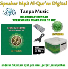 Speaker AlQuran 30juz full bonus isian tanpa music at+taubah