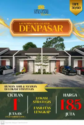 LOUNCING PERUMAHAN SUBSIDI GRIYA ARTHA SUKASARI CLUSTER DENPASAR