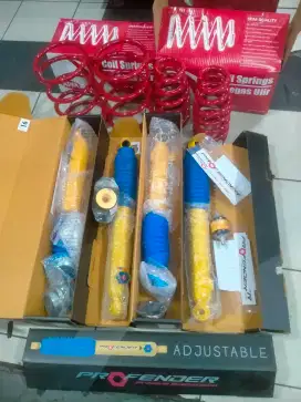 Paket shock provender. per APM lowering kit dan karet stoper empuk