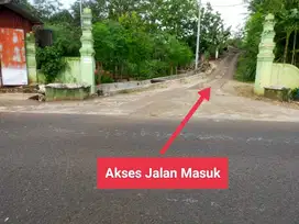 Tanah dijual murah di candirejo, semanu, gunungkidul Dekat Fasum