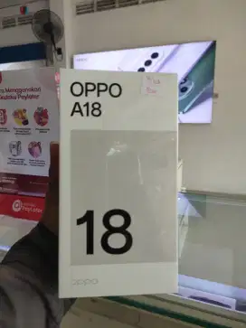 OPPO A18 RAM 4GB INTERNAL 128GB