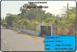 Tanah Disewakan