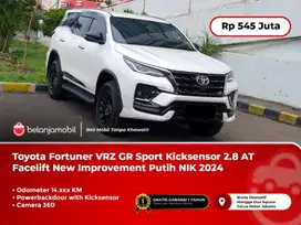 [LOW KM] Toyota Fortuner VRZ GR Sport 2.8 facelift AT Putih 2023/2024