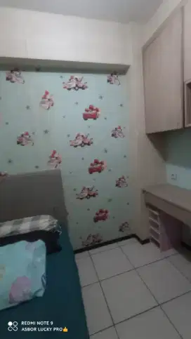 Tersedia tipe 2 kamar,studio,dan 3 kamar apartemen greenbay