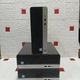 PC Hp Prodesk 400 G4 SFF i5-7500 Gen 7 Ram 8Gb Ssd 256Gb Murah R-ZC