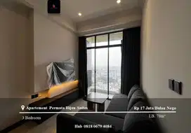 Disewakan Apartemen Permata Hijau Suites Middle Floor 3BR Full Furnish
