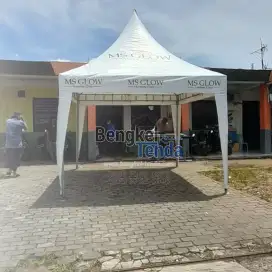 Tenda Bazar / Tenda Kerucut Branding / Tenda Pameran Custom