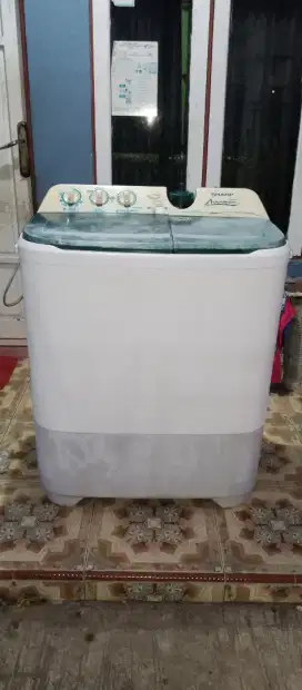 Jual Mesin Cuci 2tabung Merk SHARP Super Aquamagic 9KG,BANJARBARU.