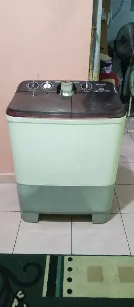 Jual Mesin Cuci 2tabung Merk PANASONIC 9 KG,BANJARBARU.