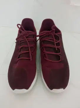 Adidas Original Tubular Shadow Knit Deep Maroon QC0927 - Maroon, 46