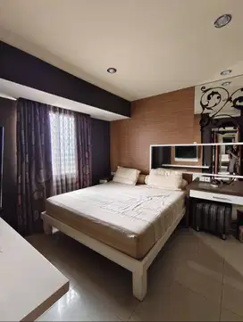 DIJUAL APARTEMEN 3BR 85m2 FURNISHED LANTAI SEDANG SIAP HUNI WATERPLACE