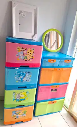 Dijual murah, lemari IKEA, Kasur Latex, Kabinet Lion Star