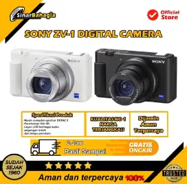 CAMERA SONY ZV-1 PROMO CICILAN KTP SAJA FREE 1x ANGSURAN BUNGA RENDAH