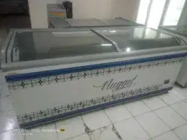 Ready stok showcase 3pintu ori dan frezer sleding kaca