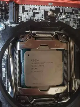 Processor intel i7-5820k seri extreme (6 core 12 thread) 3,3 - 4,4Ghz