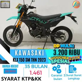 KLX 150 SM JUAL CEPAT CASH&KREDIT FREE VOUCHER 300K