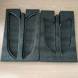 Rear Exhaust Muffler Tail Pipe Cover Trim 2pcs For Benz CLA ,C117 X117