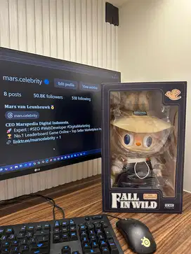 Labubu Fall in Wild Vinyl Plush Doll - BNIB Original Popmart Indonesia