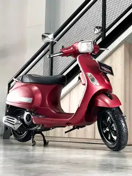 Vespa S125 Rosso Matt 2020.Odo 17rb km.Nopol W Gresik(Gilbert)