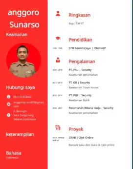 Cari kerja SATPAM atau Security