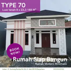 promo rumah type 70 Banjarbaru