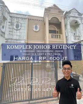 Jual Rumah Tipe Villa Di Daerah Deli Serdang Johor