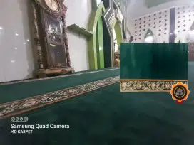 Sedia karpet masjid siap pasang