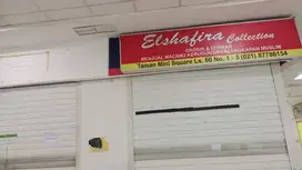 DIJUAL CEPAT KIOS GANDENG DALAM MALL TAMINI SQUARE