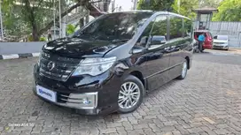 Nissan Serena 2.0 Highway Star Panoramic Bensin-AT 2017 Hitam(6AF)