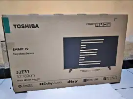 Tv led toshiba 32 smart tv baru