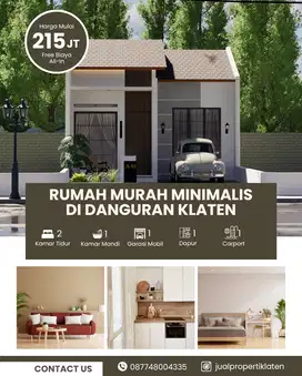 RUMAH MURAH PESAN BANGUN HARGA 200 JUTAAN HARGA PEMBUKAAN LAHAN