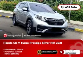 [PANORAMIC] Honda CR-V CRV Turbo Prestige Sensing Silver 2021/2022