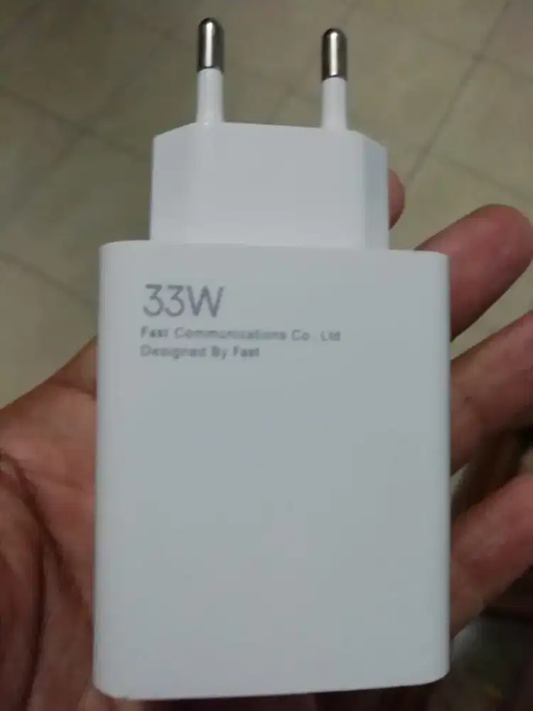Charger xiomi 33watt decimal original