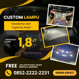 Custom Lampu Mobil Headlamp Mobil Biled Projector Mini Projie Led HID