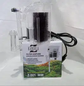 Hang on mini filter aquarium kandila