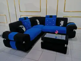 Sofa sudut murah/sofa bekasi/sofa bludru