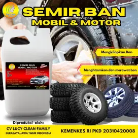 Pengkilap ban .Semir ban / silikon ban sudah berizin edar KEMENKES RI