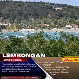 Tanah GLOBAL LEMBONGAN UNBLOCK VIEW YELLOW BRIDGE