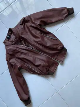 Jaket kulit anak laki