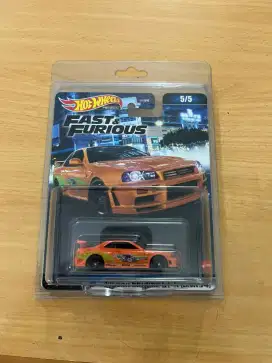 Nissan Skyline R34 orange (BNR34) | Masih baru dengan protector gratis