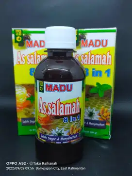 Madu Assalamah 8 in 1 Obat Batuk / Flu / Demam / Stamina