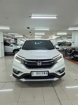 Honda crv 2016 2.4 at putih pribadi sgt terawat