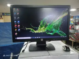 JUAL LED MONITOR HP 19INCH FOR KOMPUTER PC ATO CCTV