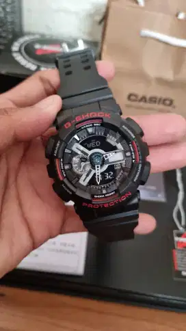 Jam Tangan Pria G Shock GA 110 BM Auto Light Aktif Fullset