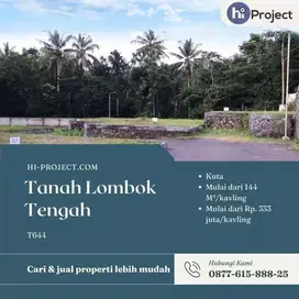 Tanah Kavling Lombok tengah Sakura residence di Kuta T645