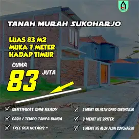 tanah murah selatan polres sukoharjo