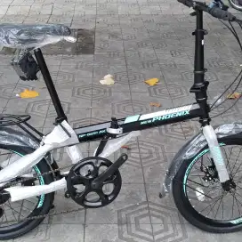 Sepeda lipat 20 inch CAKRAM NEWPHONIX